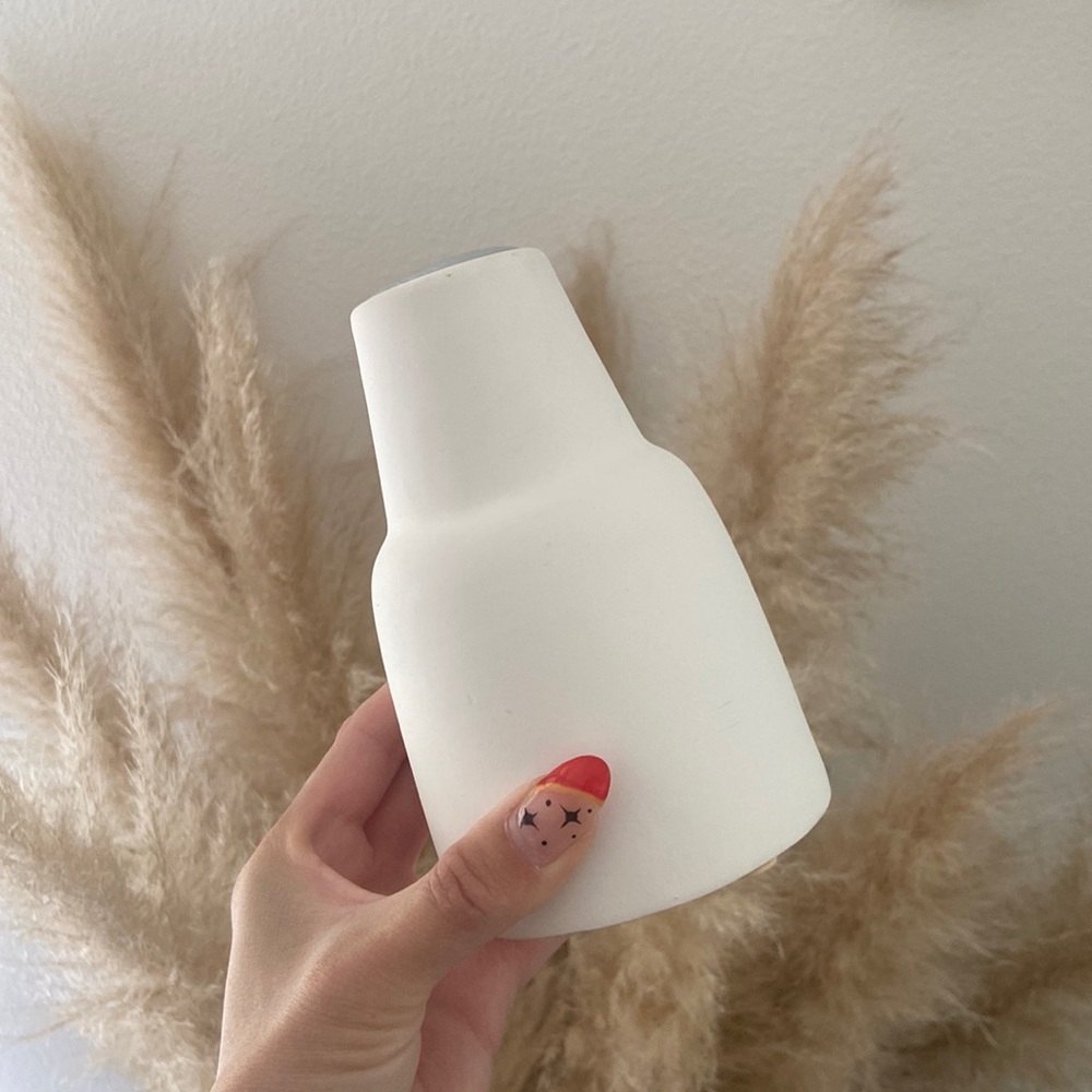 Project 62 cream medium taper candle holder home decor spring minimalist 5.5”